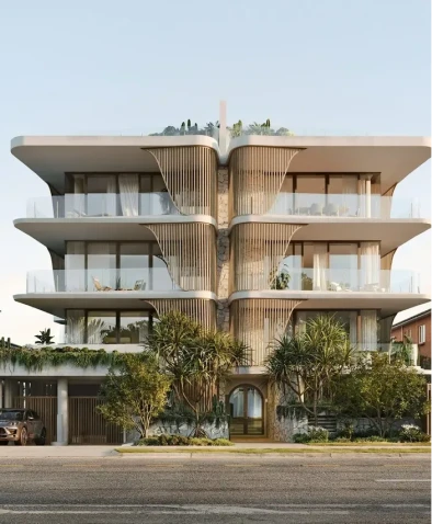 Stylish urban residence with unique design